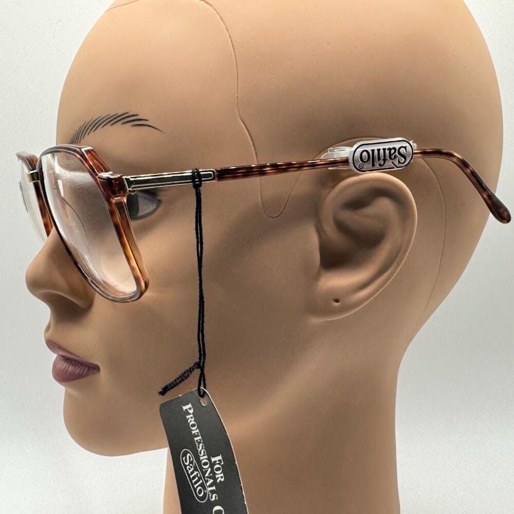 True Vintage Eyeglasses | NOS | Safilo Elasta | Tortoise Plastic | Made In Italy - Picture 4 of 9